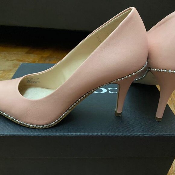 Coach Parker BC 85 Pumps in Petal Pink - Picture 3 of 5